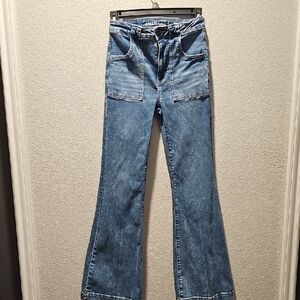 American Eagle Outfitters Denim Wide Leg Jeans